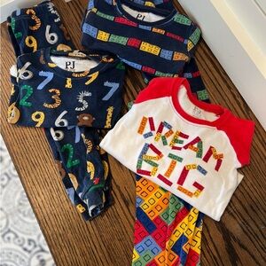 Boys Pajama Sets Bundle 12-18M